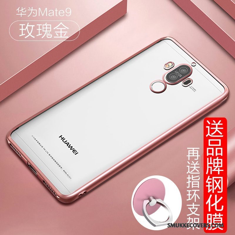 Etui Huawei Mate 9 Tasker Af Personlighed Trend, Cover Huawei Mate 9 Silikone Telefongennemsigtig