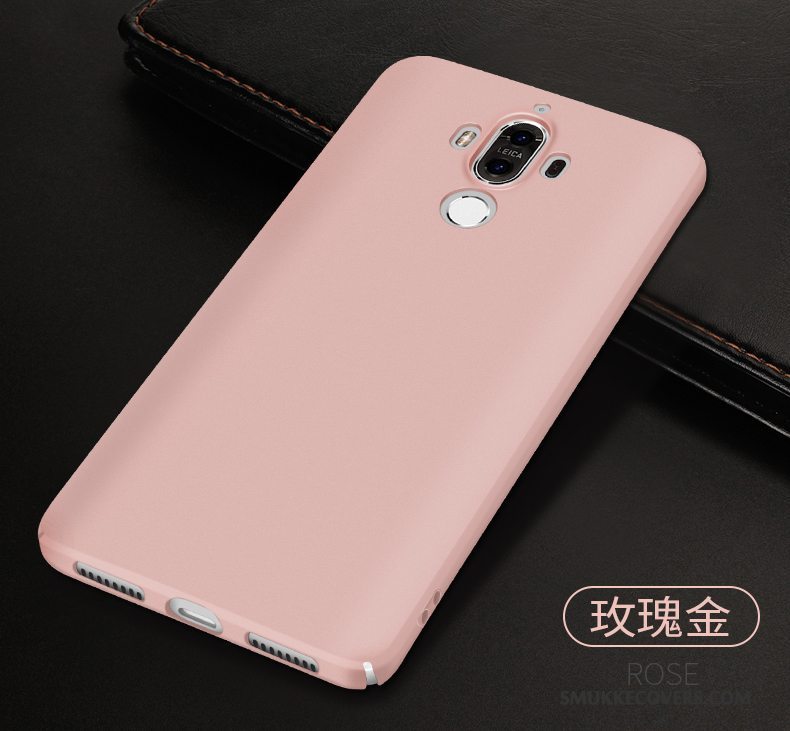 Etui Huawei Mate 9 Tasker Anti-fald Rød, Cover Huawei Mate 9 Beskyttelse Hård Simple