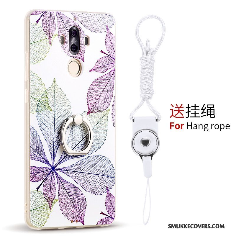 Etui Huawei Mate 9 Tasker Hængende Ornamenter Ring, Cover Huawei Mate 9 Beskyttelse Telefonanti-fald