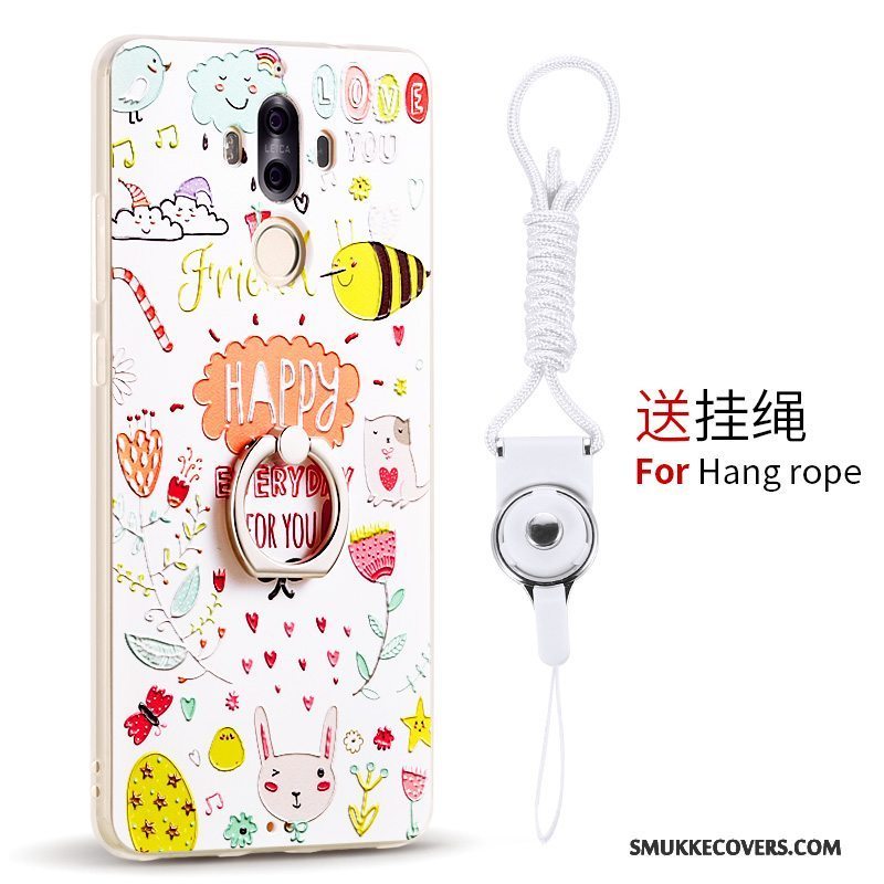 Etui Huawei Mate 9 Tasker Hængende Ornamenter Ring, Cover Huawei Mate 9 Beskyttelse Telefonanti-fald