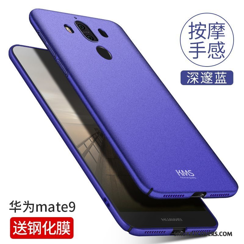 Etui Huawei Mate 9 Tasker Telefonrød, Cover Huawei Mate 9 Beskyttelse Skærmbeskyttelse Nubuck