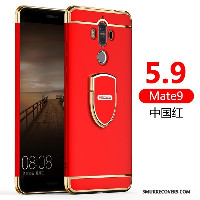 Etui Huawei Mate 9 Tasker Trend Rød, Cover Huawei Mate 9 Telefon