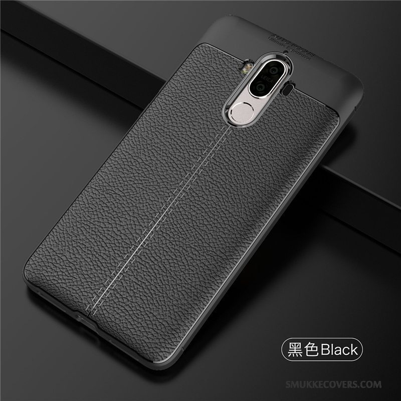 Etui Huawei Mate 9 Tasker Trend Telefon, Cover Huawei Mate 9 Blød Sort Anti-fald