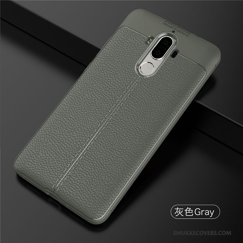 Etui Huawei Mate 9 Tasker Trend Telefon, Cover Huawei Mate 9 Blød Sort Anti-fald