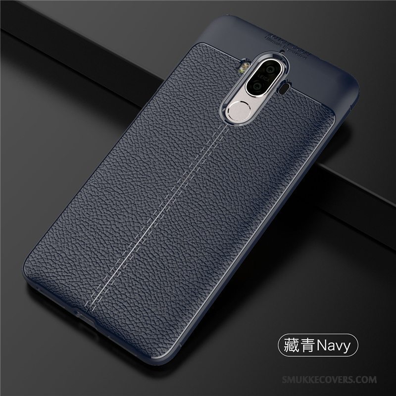 Etui Huawei Mate 9 Tasker Trend Telefon, Cover Huawei Mate 9 Blød Sort Anti-fald