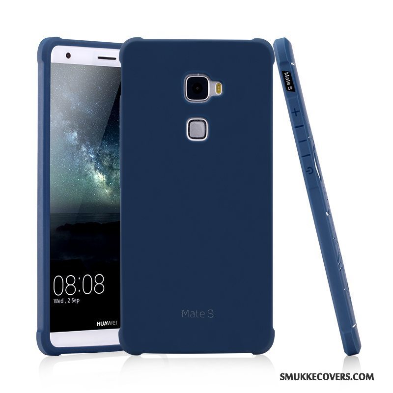 Etui Huawei Mate S Beskyttelse Business Nubuck, Cover Huawei Mate S Blød Lys Gasbag