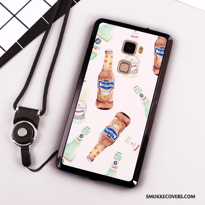 Etui Huawei Mate S Beskyttelse Ny Hængende Ornamenter, Cover Huawei Mate S Blød Hvid Telefon