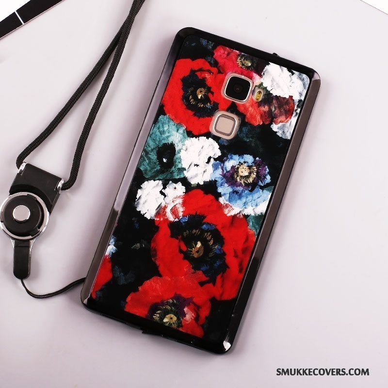 Etui Huawei Mate S Beskyttelse Ny Hængende Ornamenter, Cover Huawei Mate S Blød Hvid Telefon