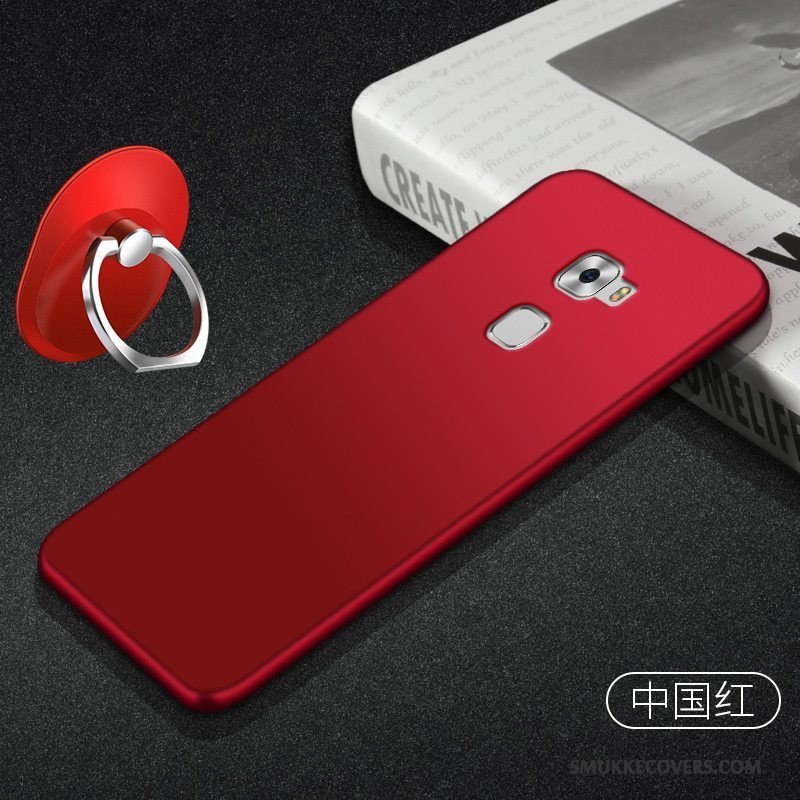 Etui Huawei Mate S Blød Anti-fald Telefon, Cover Huawei Mate S Beskyttelse Rød Simple