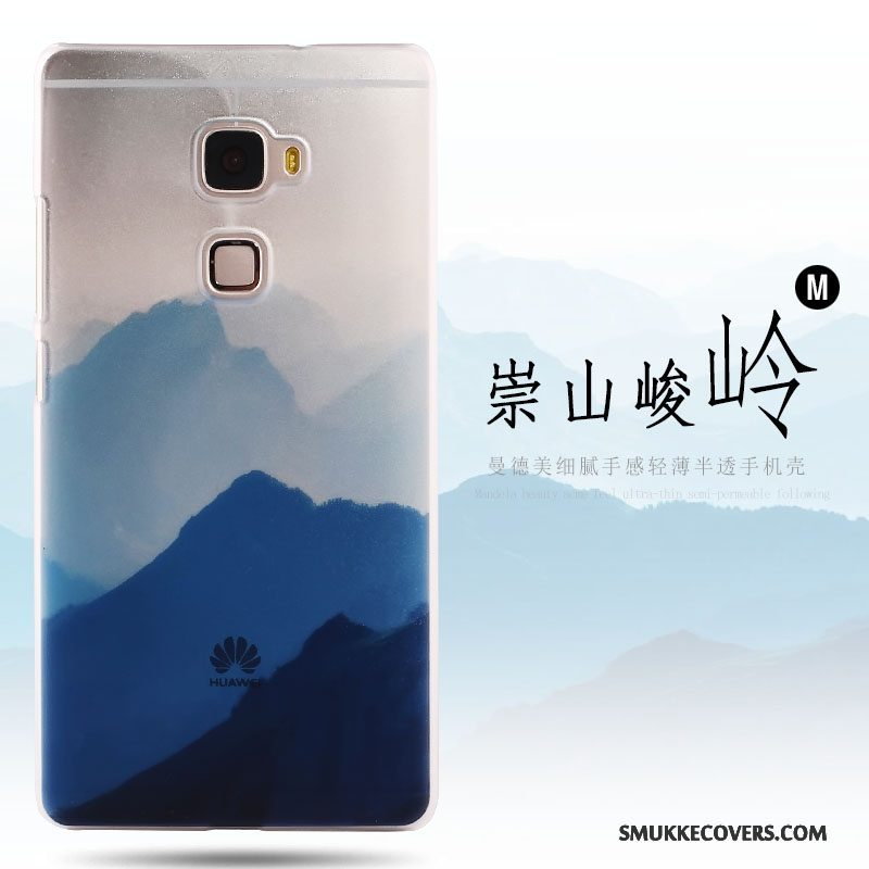 Etui Huawei Mate S Farve Nubuck Telefon, Cover Huawei Mate S Beskyttelse Hård
