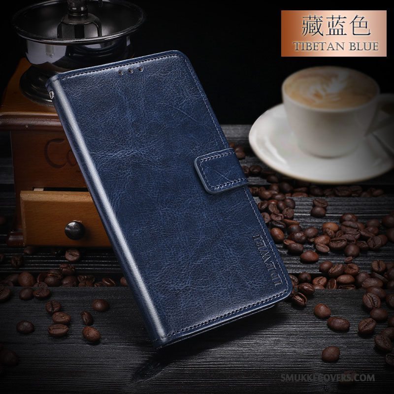 Etui Huawei Mate S Læder Anti-fald Tegnebog, Cover Huawei Mate S Folio Telefon