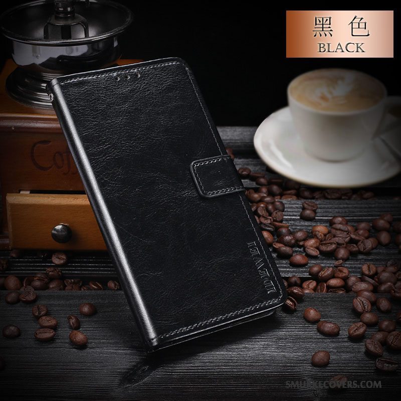 Etui Huawei Mate S Læder Anti-fald Tegnebog, Cover Huawei Mate S Folio Telefon