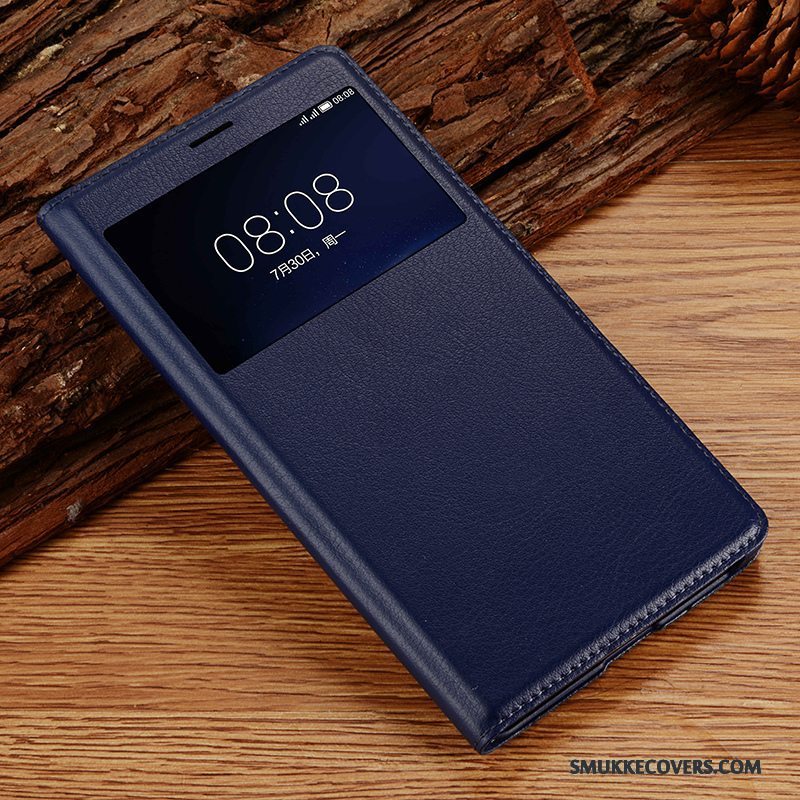 Etui Huawei Mate S Læder Telefonvinrød, Cover Huawei Mate S Folio