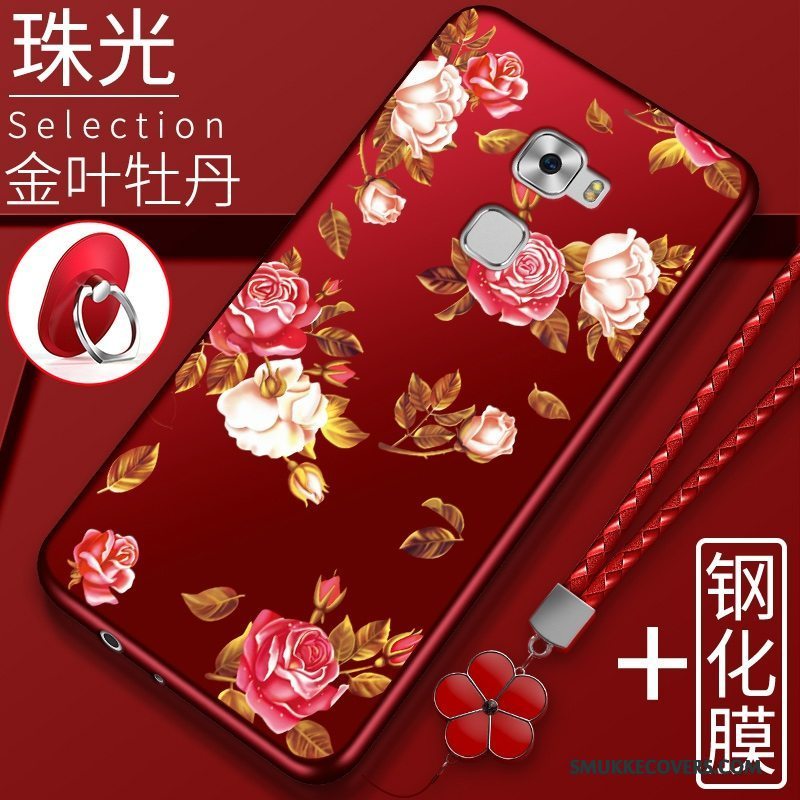 Etui Huawei Mate S Silikone Trend Ny, Cover Huawei Mate S Tasker Telefonrød