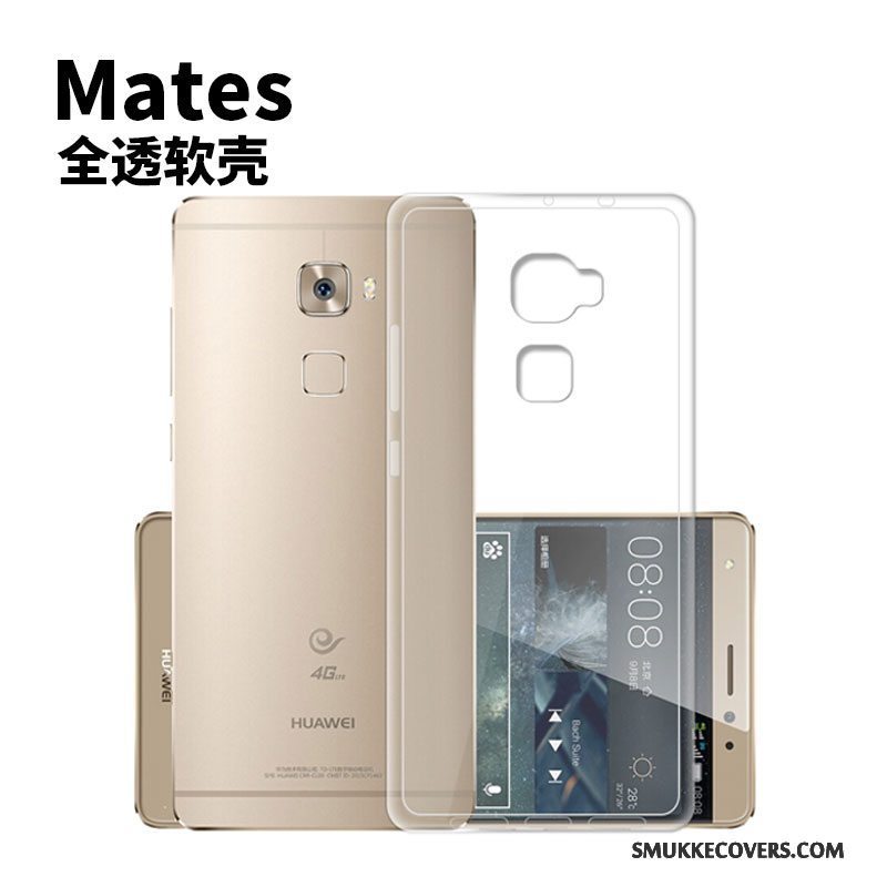 Etui Huawei Mate S Tasker Guld Anti-fald, Cover Huawei Mate S Silikone Telefon