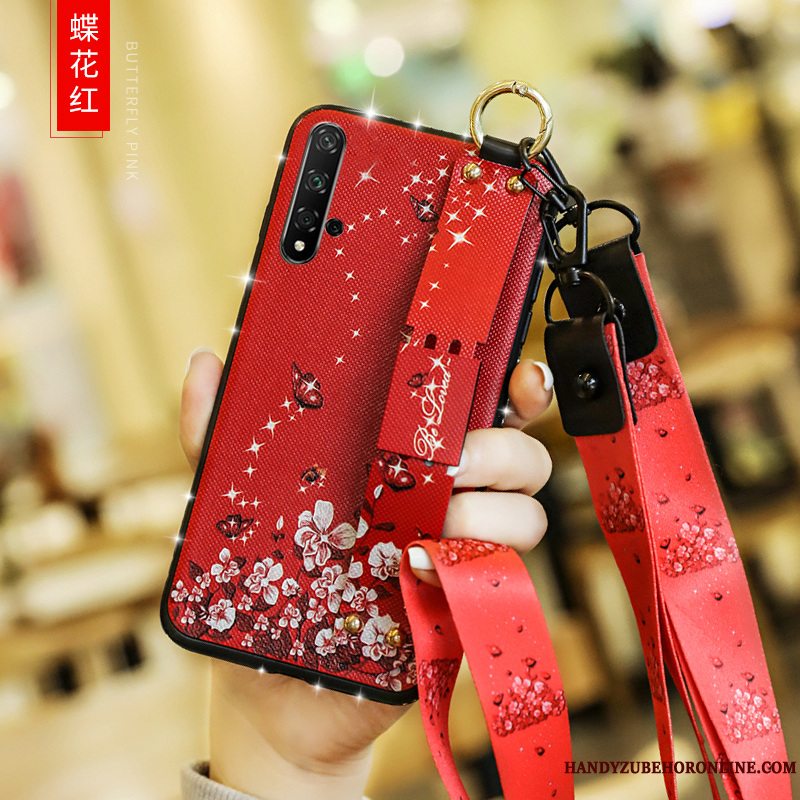 Etui Huawei Nova 5t Beskyttelse Nubuck Trendy, Cover Huawei Nova 5t Kreativ Trend Anti-fald