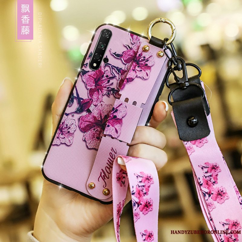 Etui Huawei Nova 5t Beskyttelse Nubuck Trendy, Cover Huawei Nova 5t Kreativ Trend Anti-fald