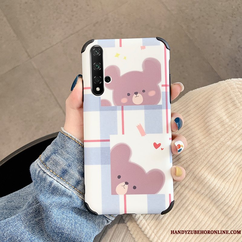 Etui Huawei Nova 5t Cartoon Telefonny, Cover Huawei Nova 5t Blød Rotte Anti-fald