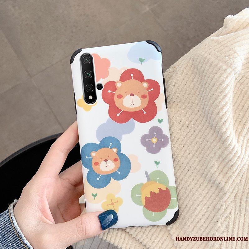 Etui Huawei Nova 5t Cartoon Telefonny, Cover Huawei Nova 5t Blød Rotte Anti-fald