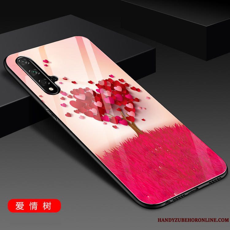 Etui Huawei Nova 5t Mode Anti-fald Telefon, Cover Huawei Nova 5t Trend Blå