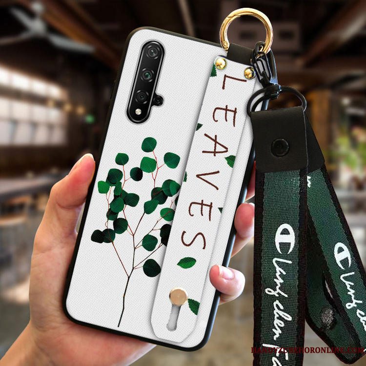 Etui Huawei Nova 5t Mode Ny Lyserød, Cover Huawei Nova 5t Silikone Anti-fald Telefon