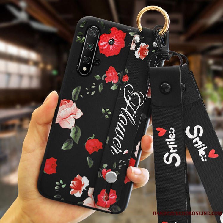 Etui Huawei Nova 5t Mode Ny Lyserød, Cover Huawei Nova 5t Silikone Anti-fald Telefon