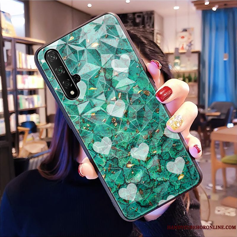 Etui Huawei Nova 5t Mønster Trendy, Cover Huawei Nova 5t Telefonsort