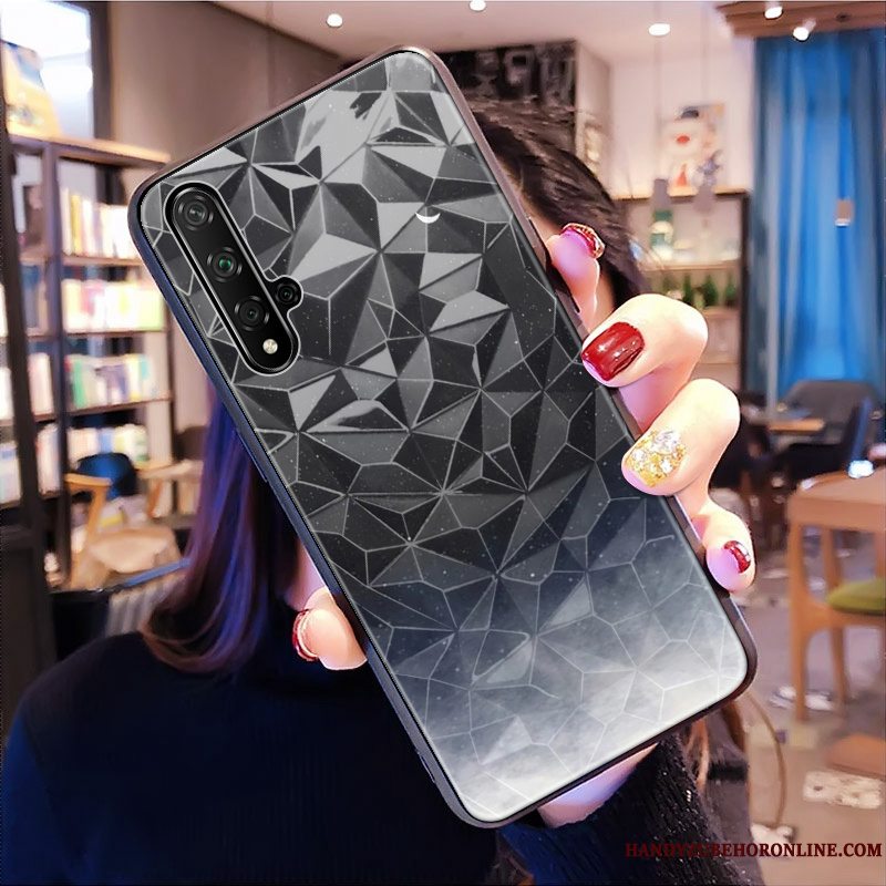 Etui Huawei Nova 5t Mønster Trendy, Cover Huawei Nova 5t Telefonsort