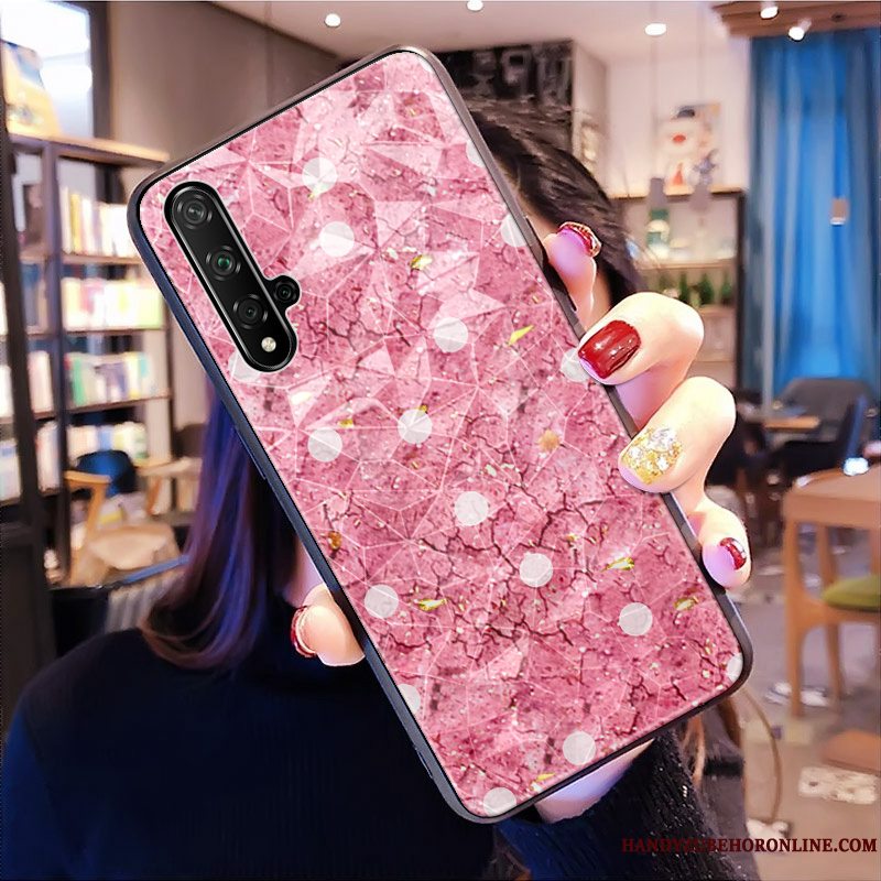 Etui Huawei Nova 5t Mønster Trendy, Cover Huawei Nova 5t Telefonsort