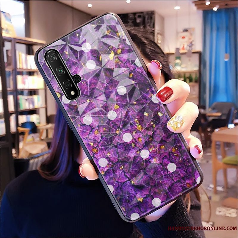 Etui Huawei Nova 5t Mønster Trendy, Cover Huawei Nova 5t Telefonsort