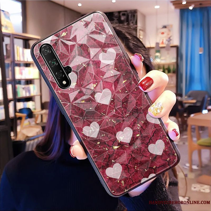 Etui Huawei Nova 5t Mønster Trendy, Cover Huawei Nova 5t Telefonsort