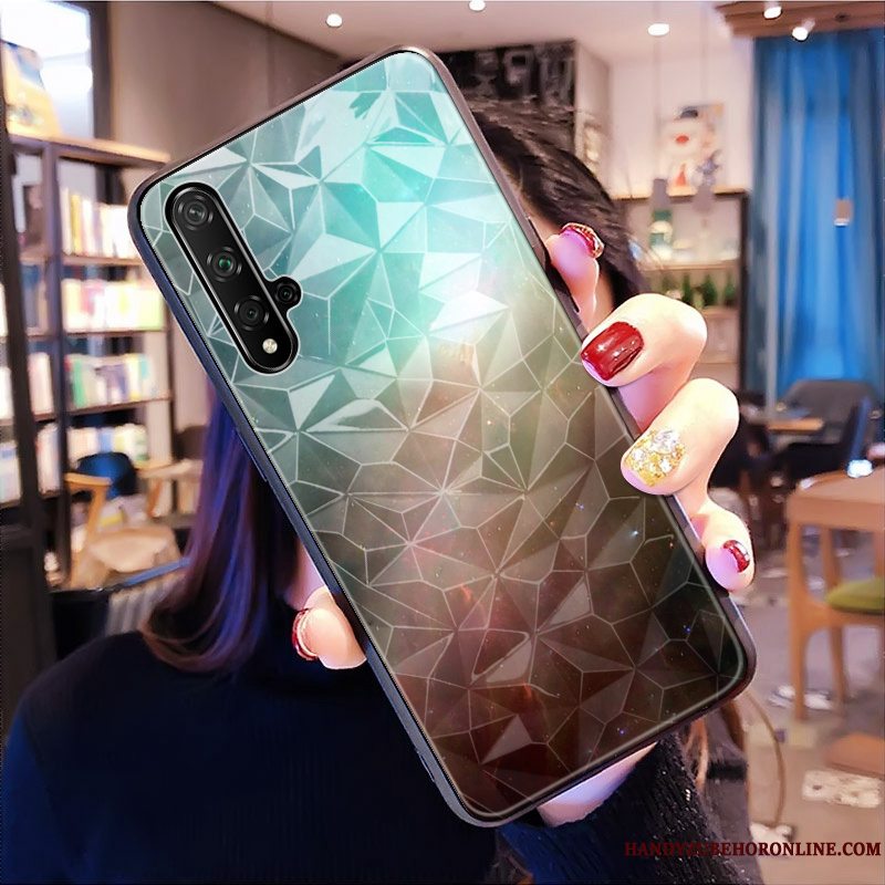 Etui Huawei Nova 5t Mønster Trendy, Cover Huawei Nova 5t Telefonsort