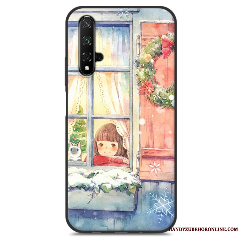 Etui Huawei Nova 5t Silikone Telefonfrisk, Cover Huawei Nova 5t Blød Af Personlighed Anti-fald