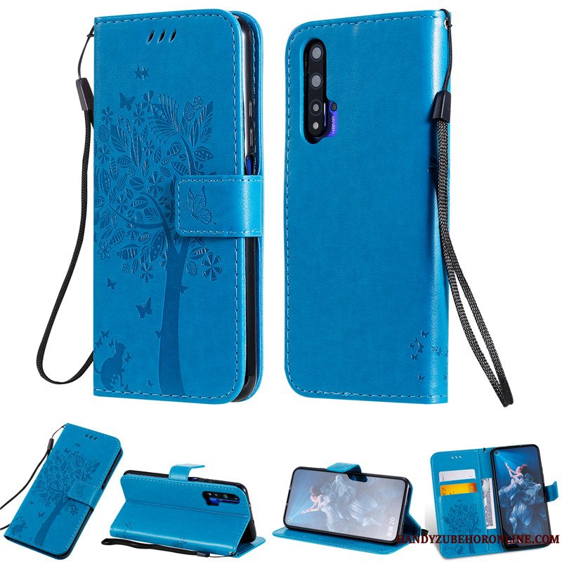 Etui Huawei Nova 5t Silikone Telefongrøn, Cover Huawei Nova 5t Tasker Anti-fald