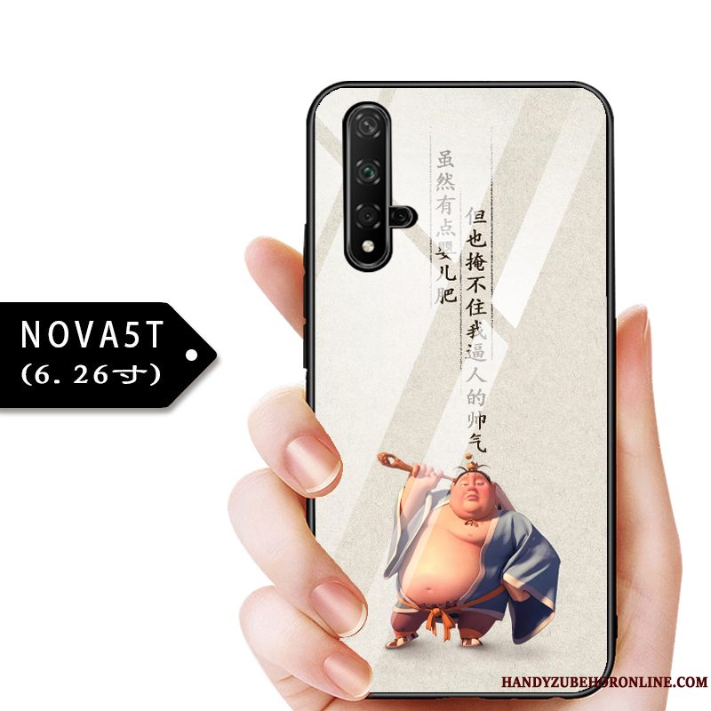 Etui Huawei Nova 5t Tasker Telefonglas, Cover Huawei Nova 5t Beskyttelse Blå Anti-fald