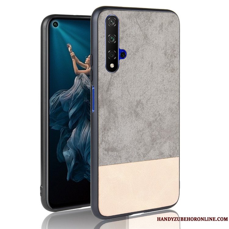 Etui Huawei Nova 5t Tasker Trend Blandede Farver, Cover Huawei Nova 5t Beskyttelse Telefonsort