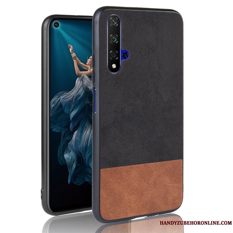 Etui Huawei Nova 5t Tasker Trend Blandede Farver, Cover Huawei Nova 5t Beskyttelse Telefonsort