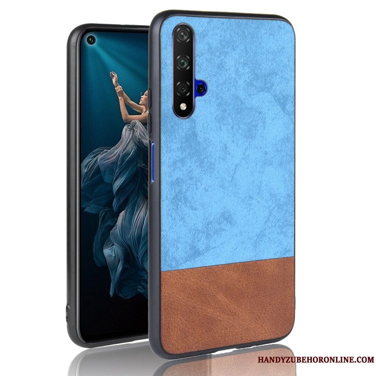 Etui Huawei Nova 5t Tasker Trend Blandede Farver, Cover Huawei Nova 5t Beskyttelse Telefonsort