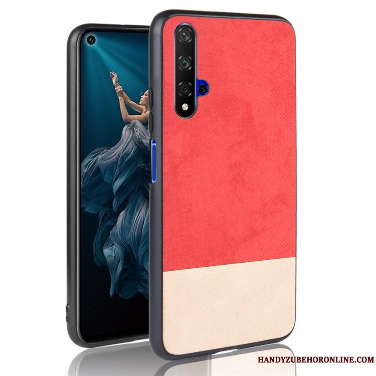 Etui Huawei Nova 5t Tasker Trend Blandede Farver, Cover Huawei Nova 5t Beskyttelse Telefonsort