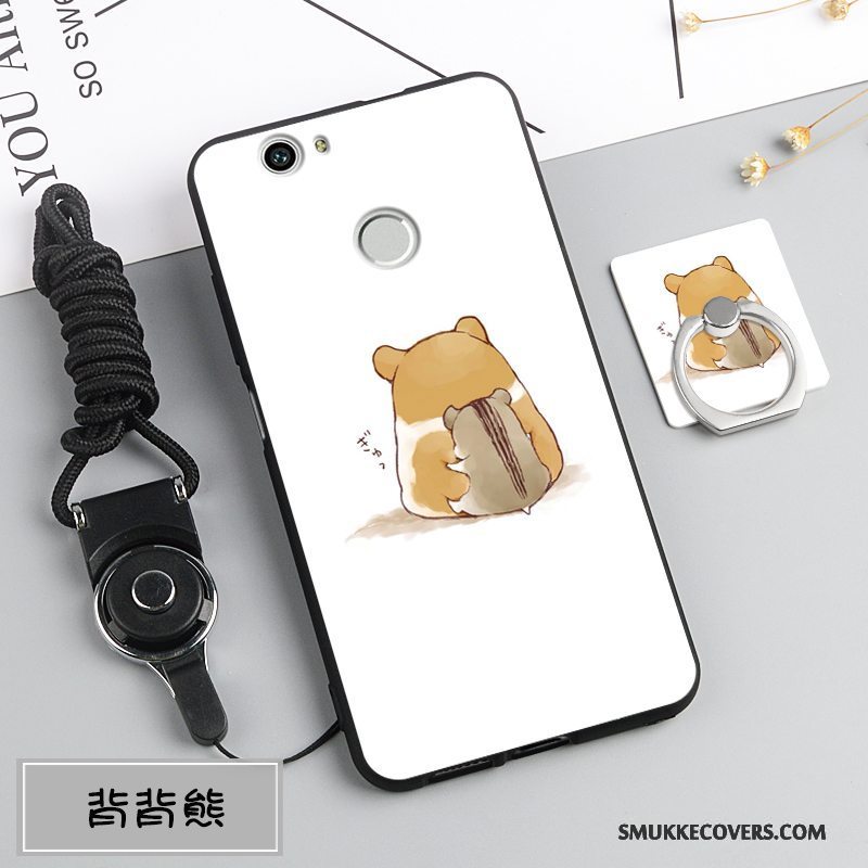 Etui Huawei Nova Beskyttelse Anti-fald Hvid, Cover Huawei Nova Tasker Trend Hængende Ornamenter