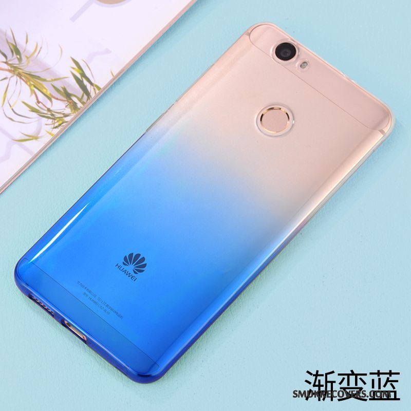 Etui Huawei Nova Beskyttelse Lilla Telefon, Cover Huawei Nova Blød Gradient Anti-fald