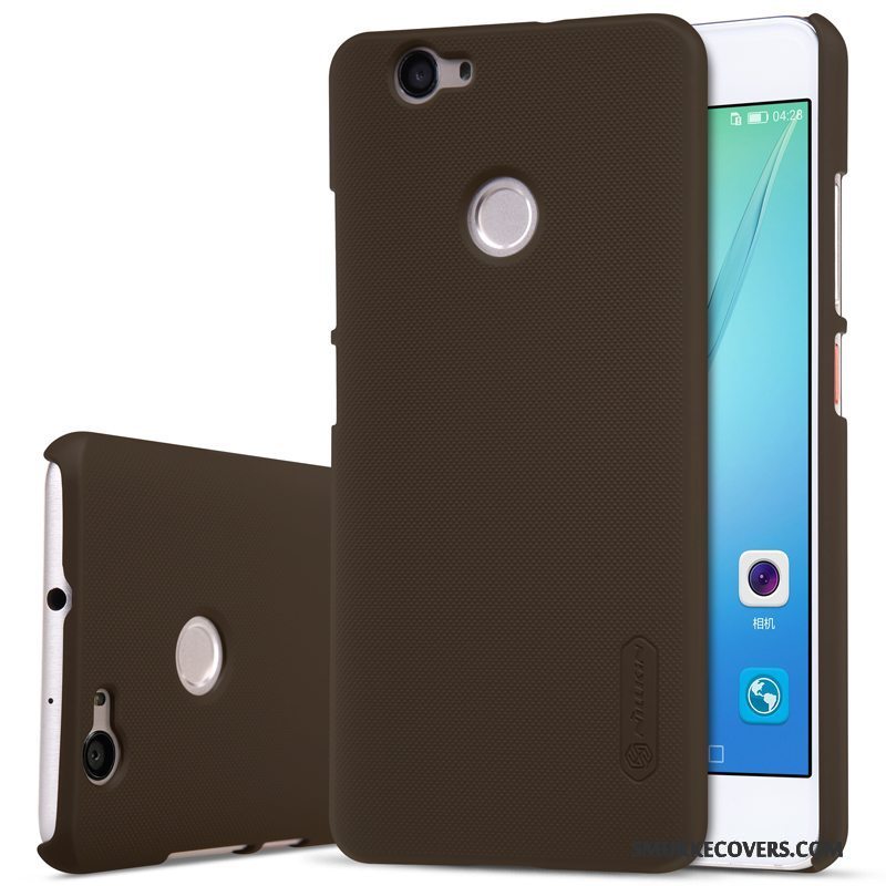 Etui Huawei Nova Beskyttelse Telefonhård, Cover Huawei Nova Hvid Nubuck