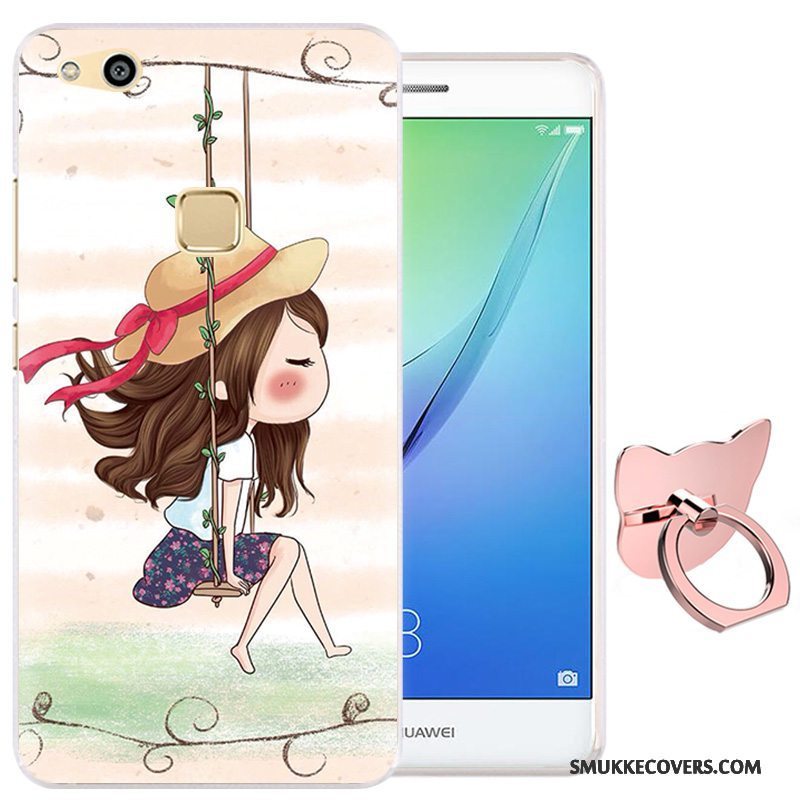 Etui Huawei Nova Blød Blå Telefon, Cover Huawei Nova Cartoon