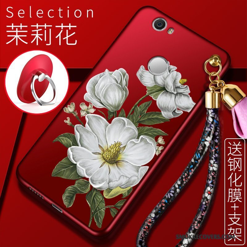 Etui Huawei Nova Silikone Rød Ungdom, Cover Huawei Nova Beskyttelse Telefonanti-fald