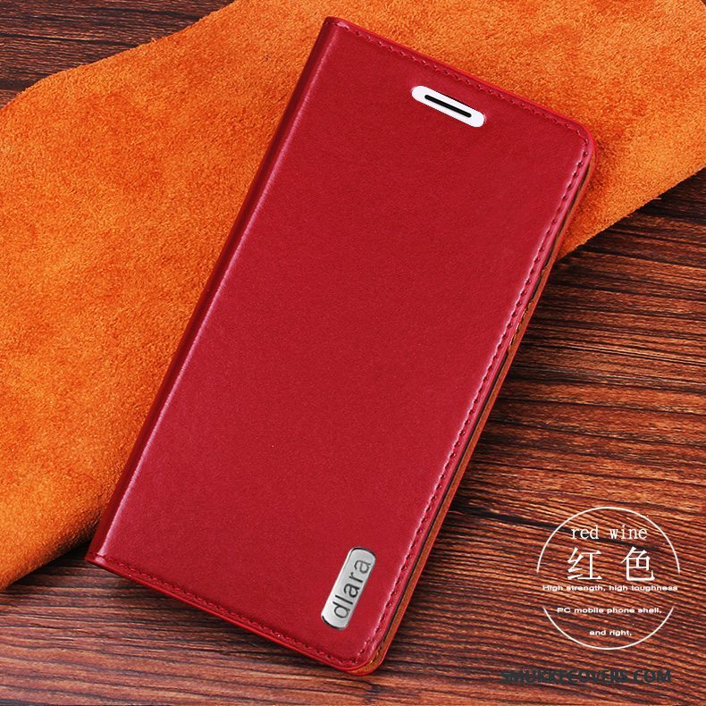 Etui Huawei Nova Tasker Orange Anti-fald, Cover Huawei Nova Læder Telefon