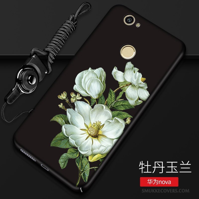 Etui Huawei Nova Tasker Rød Af Personlighed, Cover Huawei Nova Kreativ Trend Nubuck