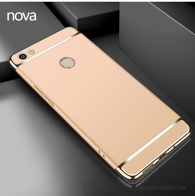 Etui Huawei Nova Tasker Rød Anti-fald, Cover Huawei Nova Beskyttelse Telefonnubuck