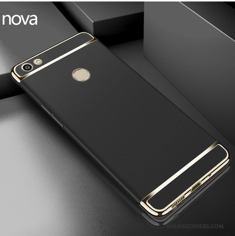 Etui Huawei Nova Tasker Rød Anti-fald, Cover Huawei Nova Beskyttelse Telefonnubuck