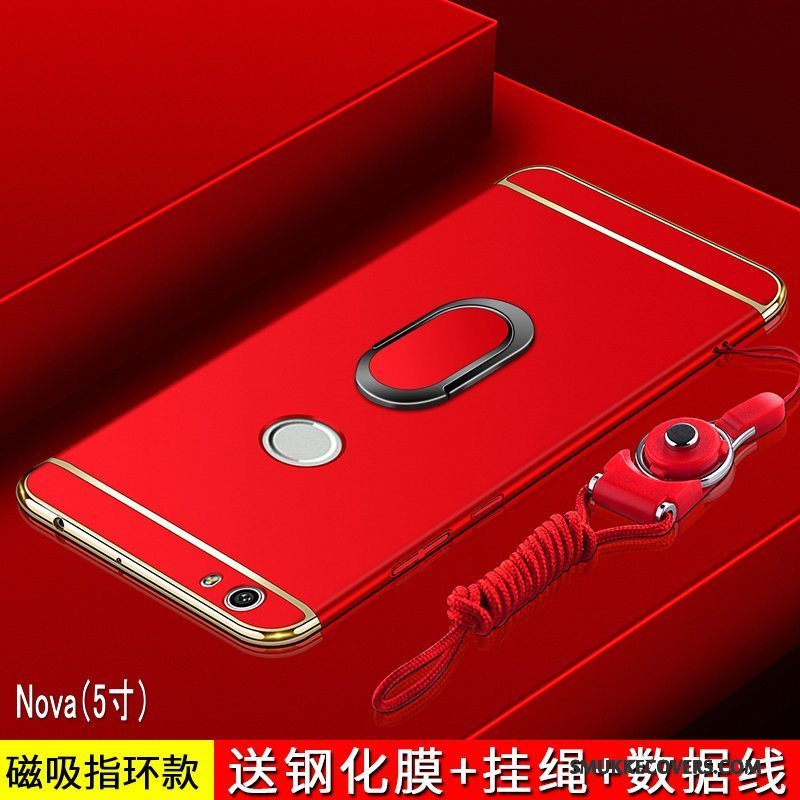 Etui Huawei Nova Tasker Telefonnubuck, Cover Huawei Nova Beskyttelse Anti-fald Ungdom