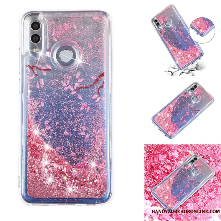 Etui Huawei P Smart 2019 Anti-fald Quicksand, Cover Huawei P Smart 2019 Sort Telefon